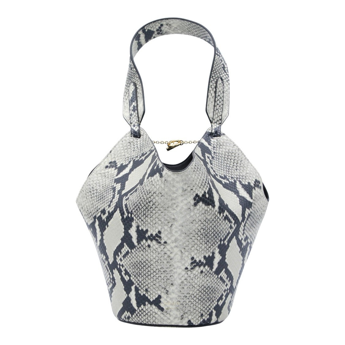Khaite Snakeskin Pattern Bucket Bag