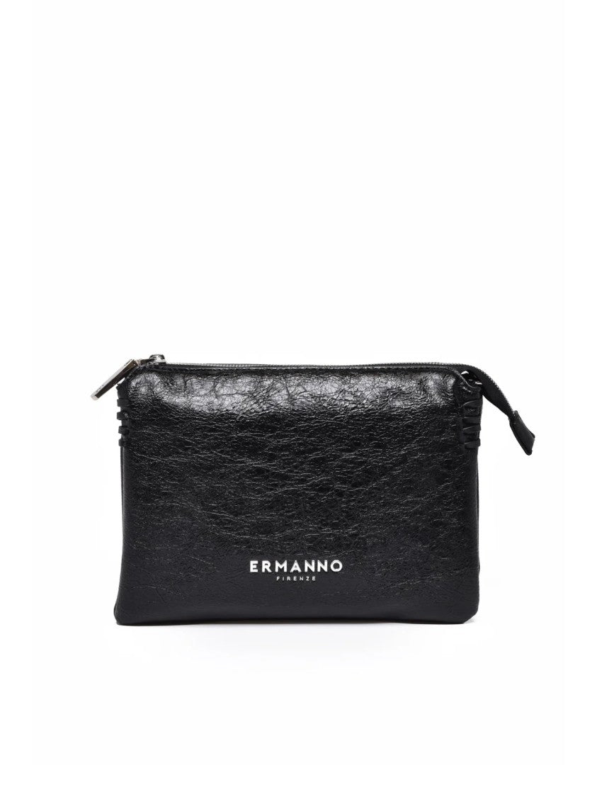 Ermanno Firenze Vivian Shoulder Bag With Adjustable Strap And Zip Closure