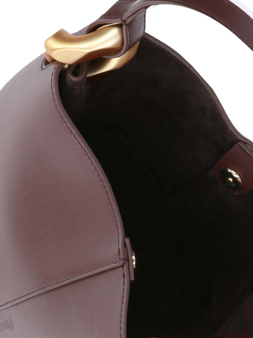 J. W. Anderson 'Corner' Small Shoulder Bag – Brown