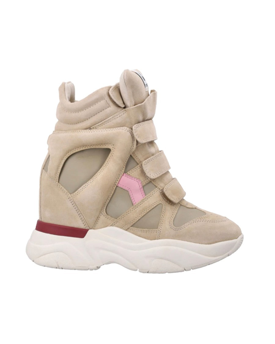 Isabel Marant High-Top Sneakers With Wedge Heel
