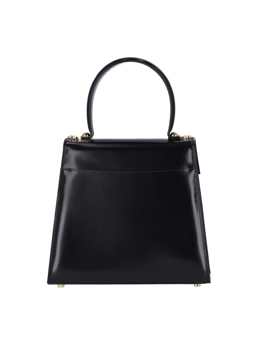 Ferragamo Iconic Medium Handbag – Black