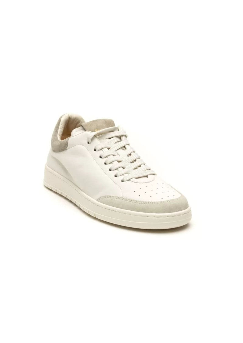 Barracuda White Leather Sneakers