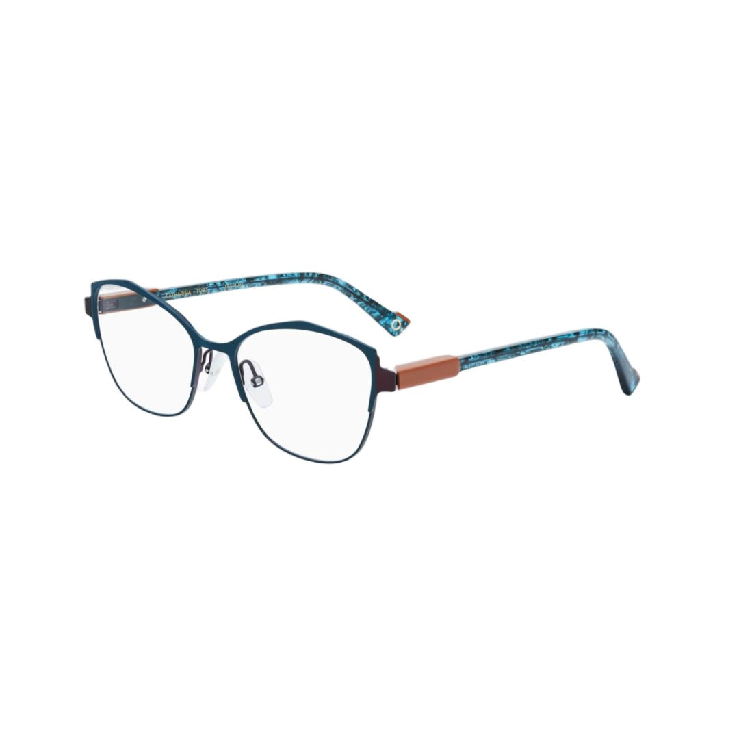 Etnia Barcelona Copper Catharina Marbled Cat-Eye Eyeglasses