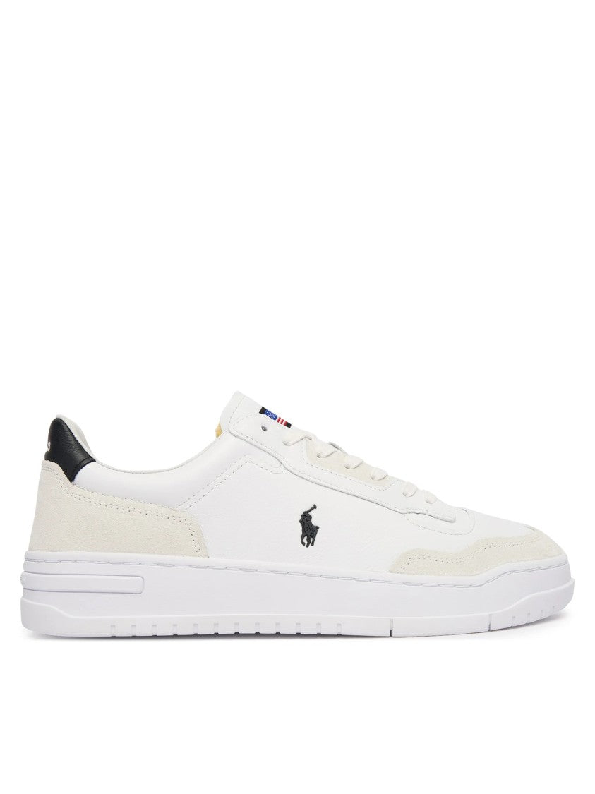 Polo Ralph Lauren Low-Top Sneakers With Suede Overlays
