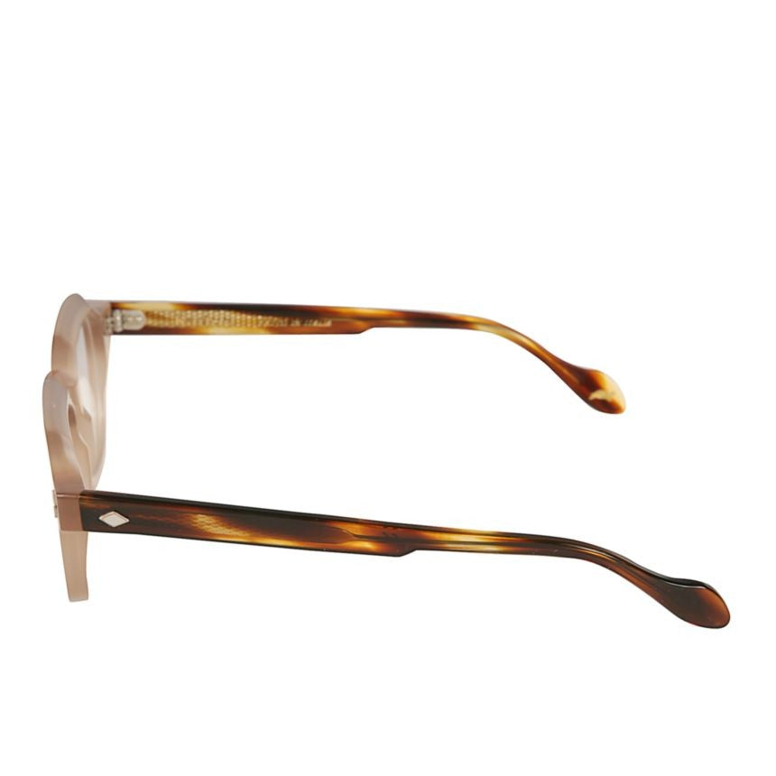 Kador Turbot Rectangular Frame Eyeglasses With Tortoiseshell Temples