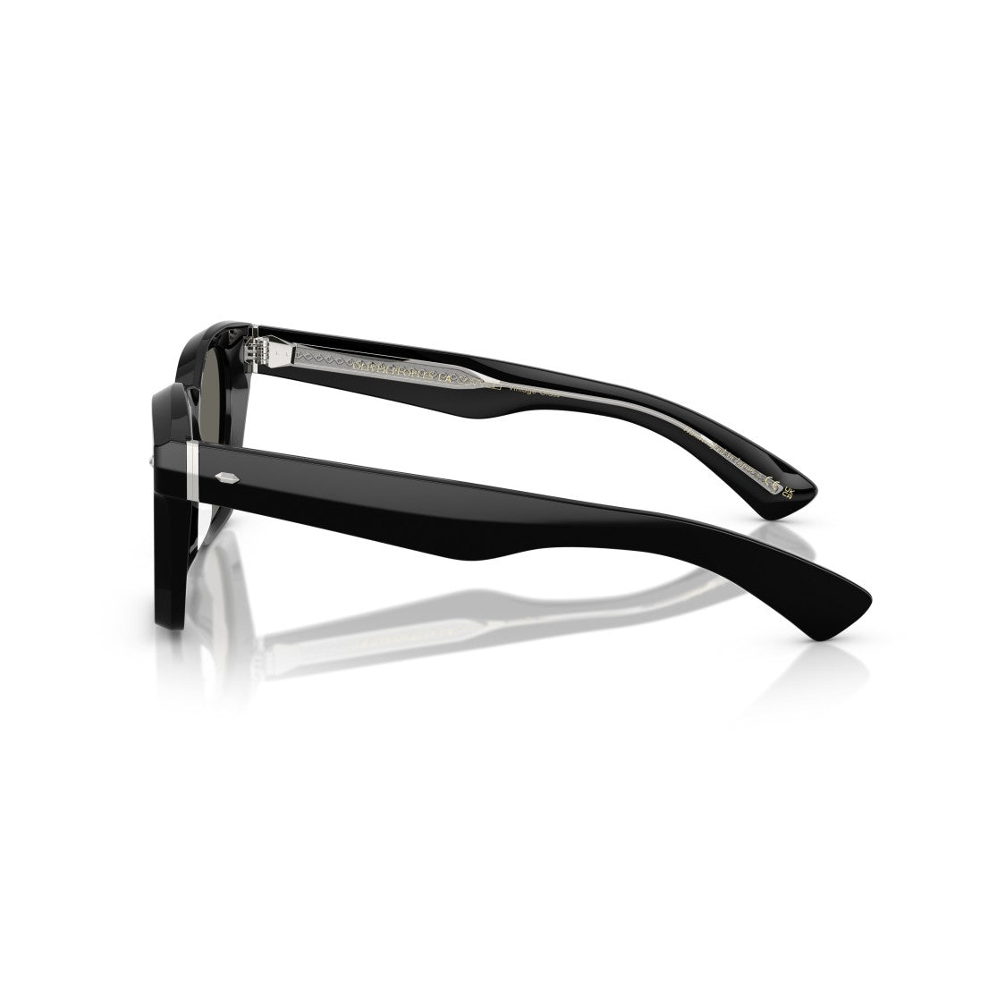 Oliver Peoples 0Ov5498su Square Acetate Sunglasses With Glossy Black Finish