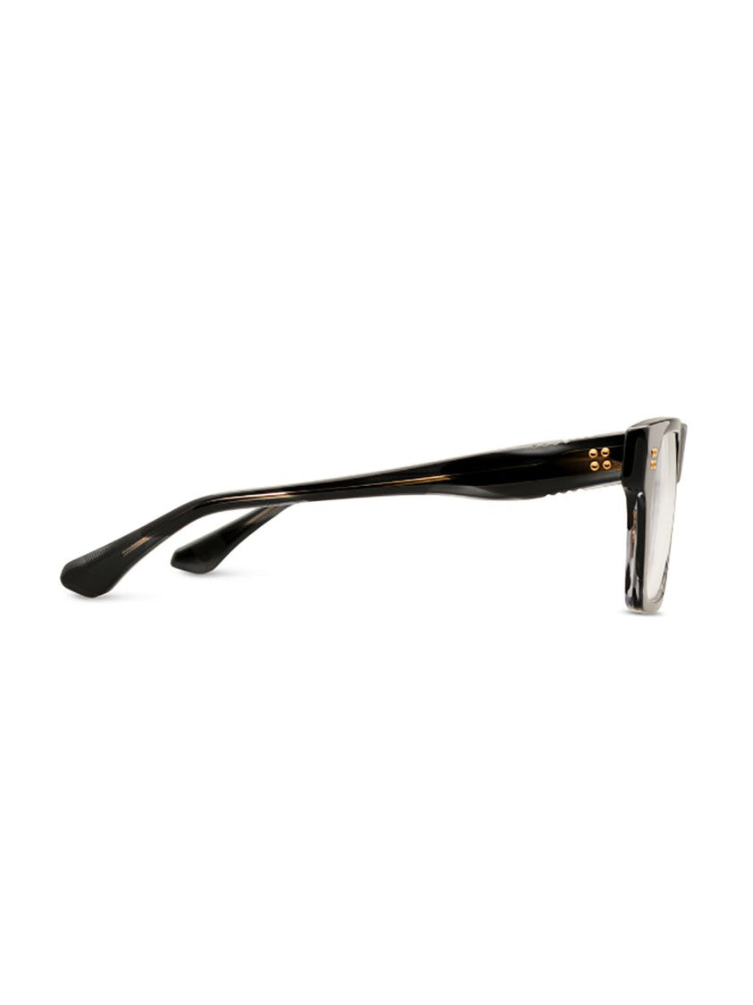 Dita Rectangular Grey Optical Frames With Glossy Finish