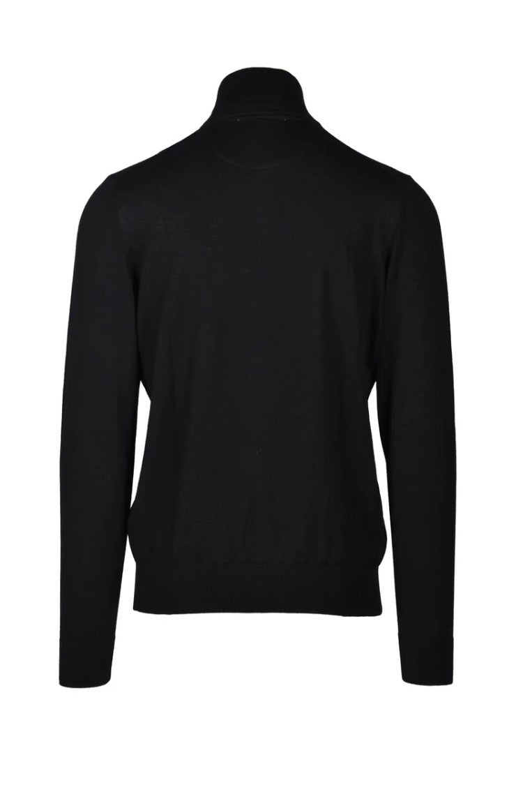 Wild Cashmere Silk And Cashmere Cardigan - Black