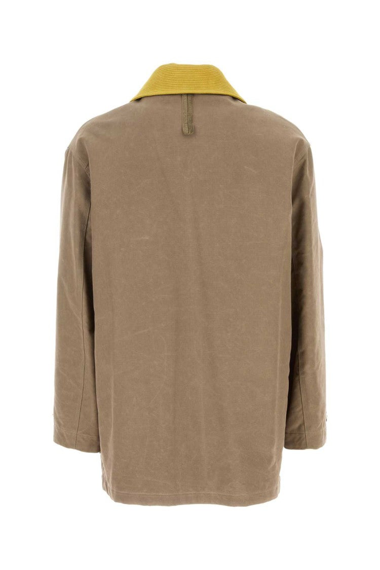 Fendi Cappuccino Canvas Coat