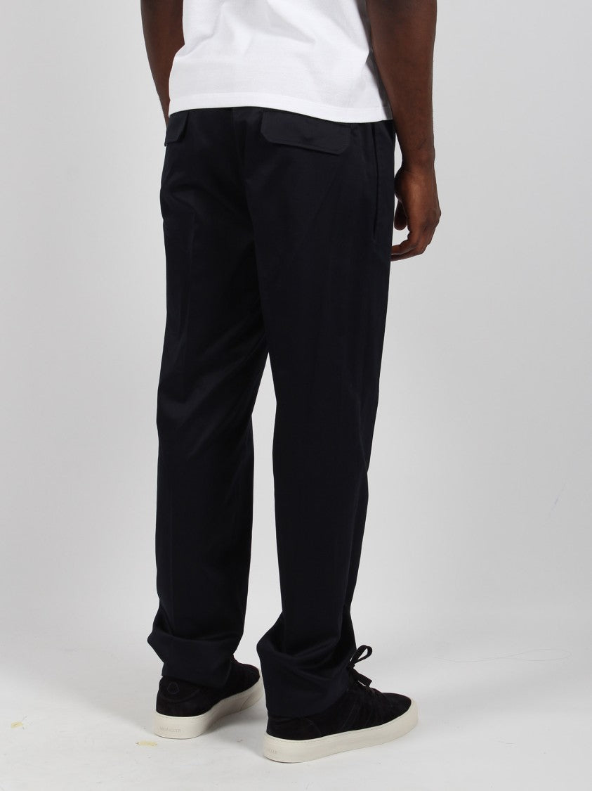 Moncler Cotton Crêpe Jogging Trousers