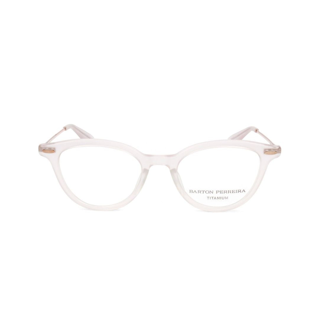 Barton Perreira Bp5060 471Jx Translucent Cat-Eye Eyeglasses With Metallic Temples