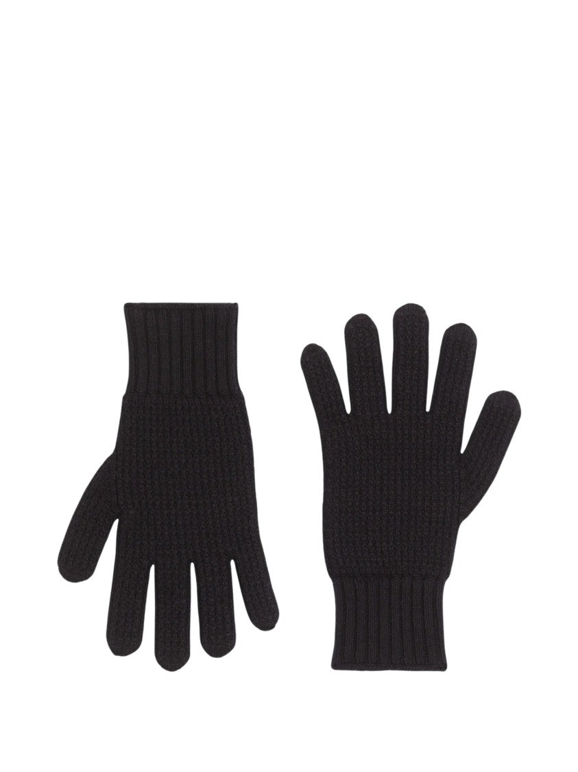 Dolce & Gabbana Guanti In Maglia Ribbed Knit Gloves