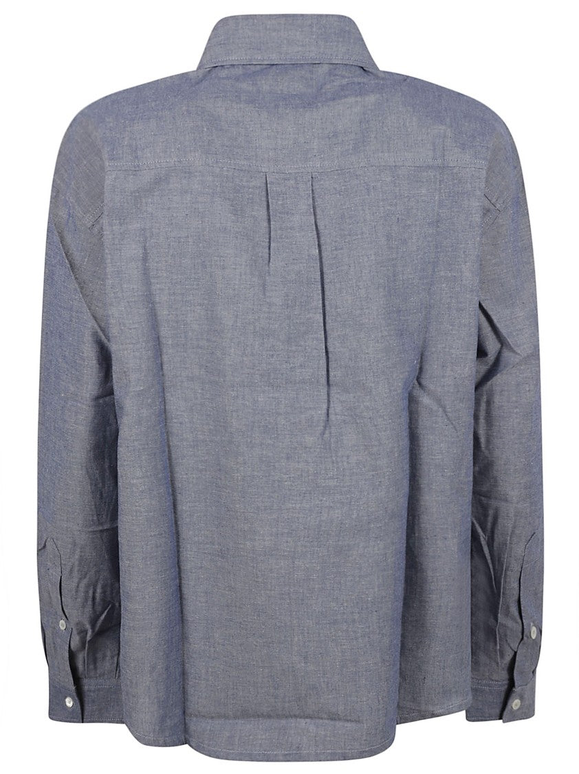 A.P.C. Relaxed-Fit Chambray Shirt With Classic Collar