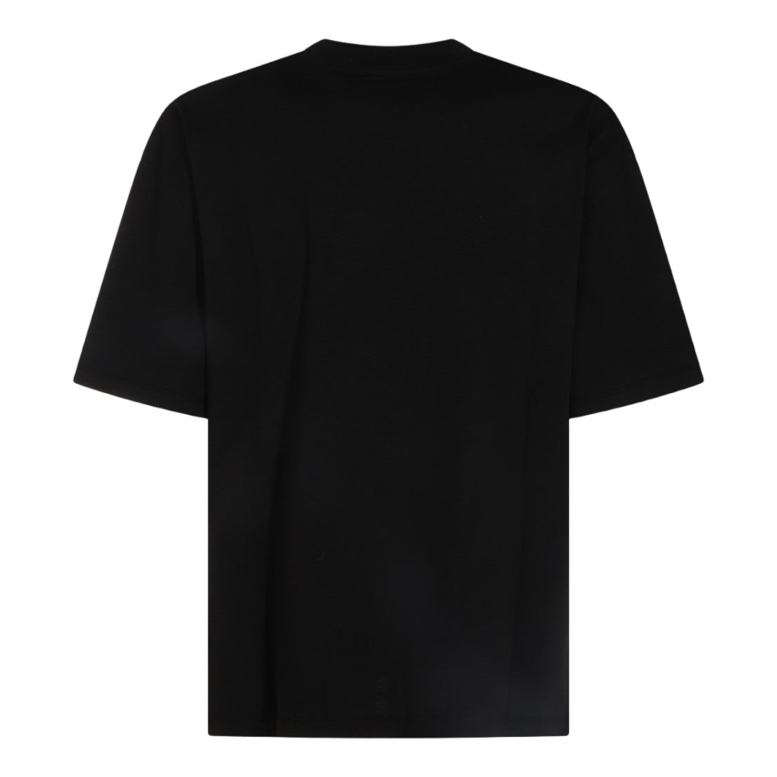 Amiri Black Graphic Print T-Shirt With Circular Emblem Design