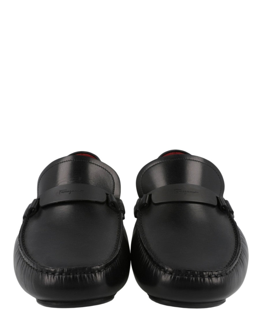 Ferragamo Switch Leather Loafers