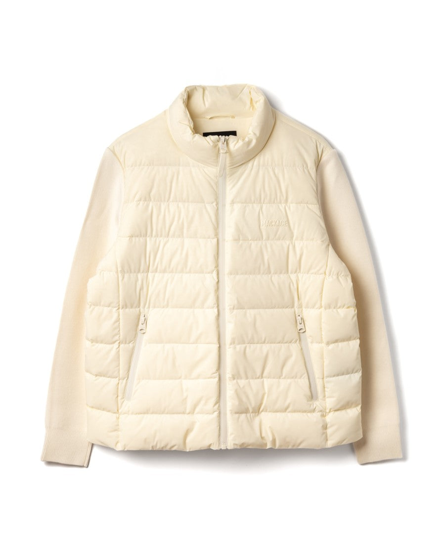 Mackage Oceane Mixed-Media Light Down Jacket