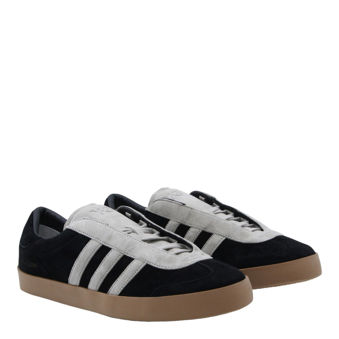 Y-3 Low-Top Black Suede Sneakers