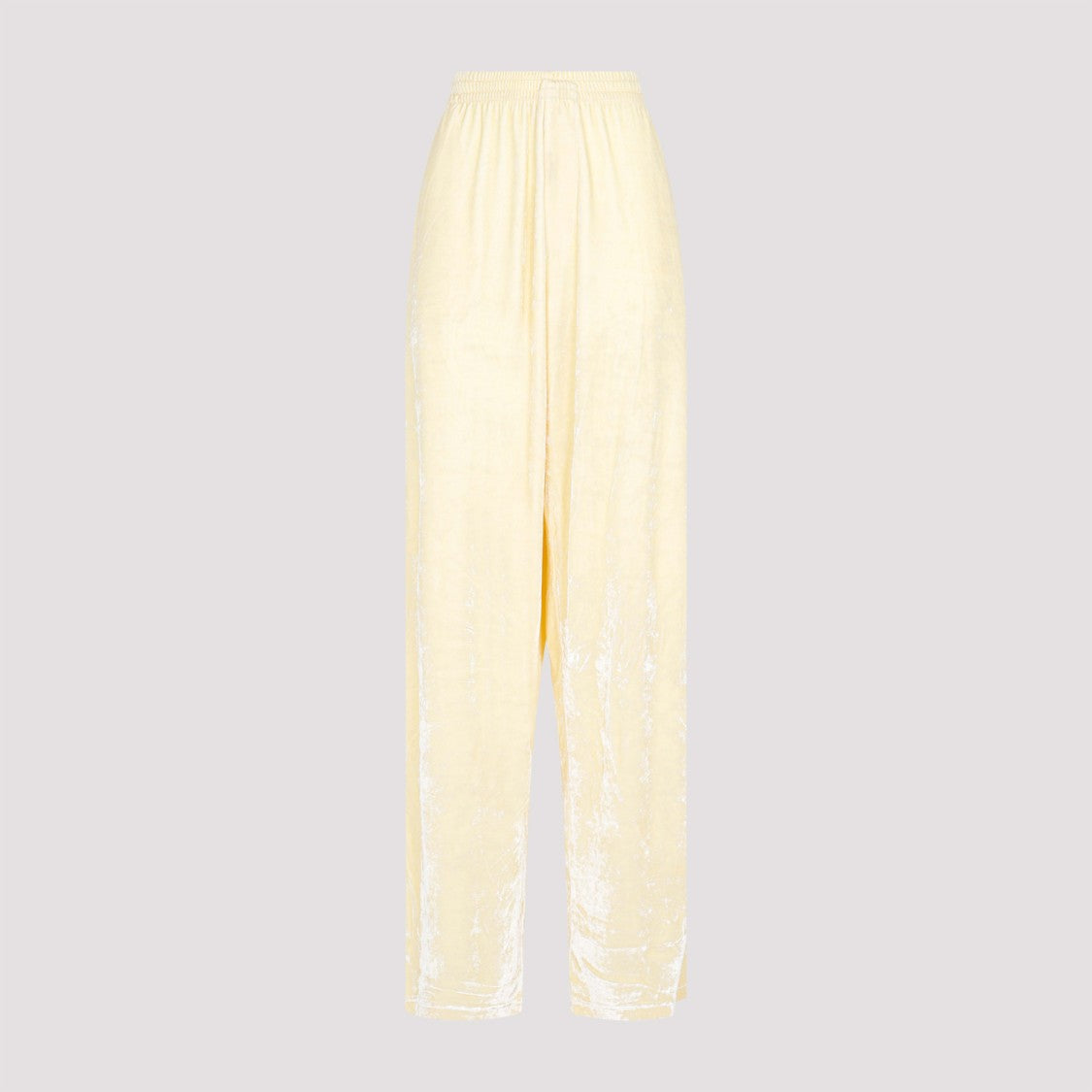 Balenciaga Baggy Cream Viscose Pants