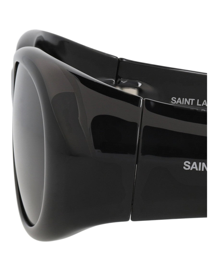 Saint Laurent Round-Frame Bio Injection Sunglasses