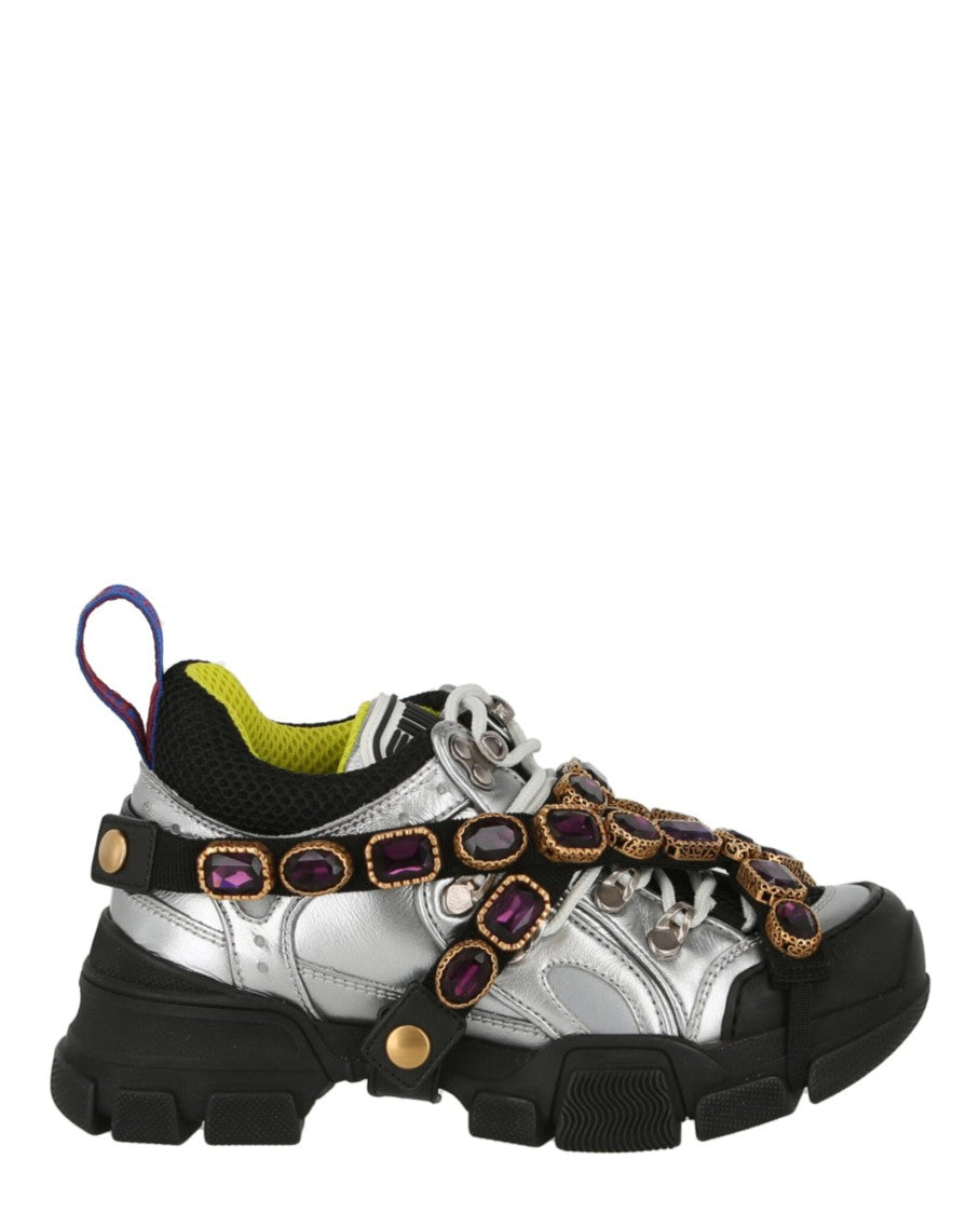 Gucci Flashtrek Chunky Leather Sneakers