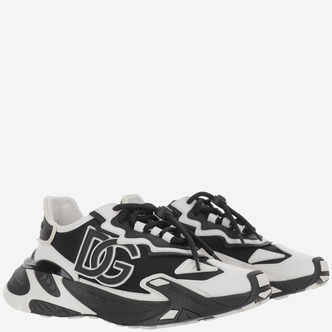 Dolce & Gabbana Chunky Sneakers With Embroidered Logo