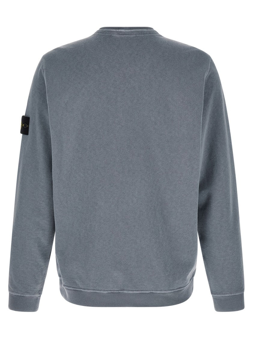 Stone Island Brushed Cotton Sweatshirt