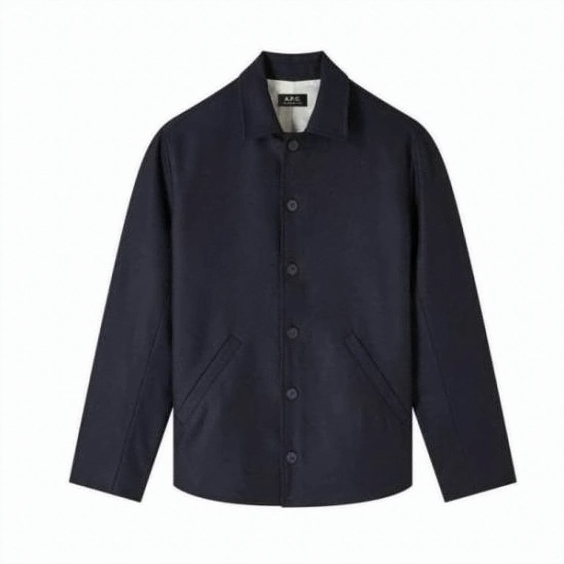 A.P.C. Button-Up Jacket With Structured Silhouette