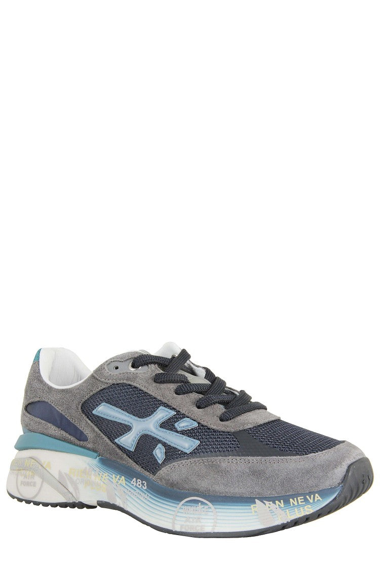 Premiata Moerun Low-Top Sneakers With Suede