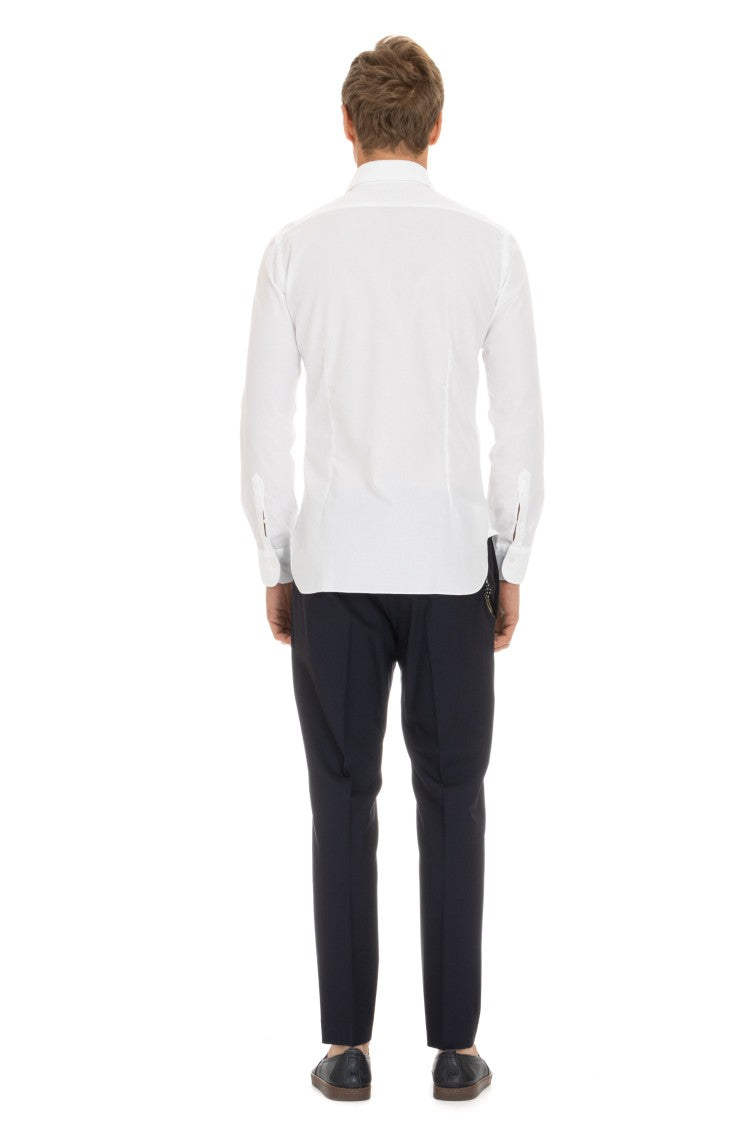 Barba Honeycomb Stretch Tailored Shirt Cult Label