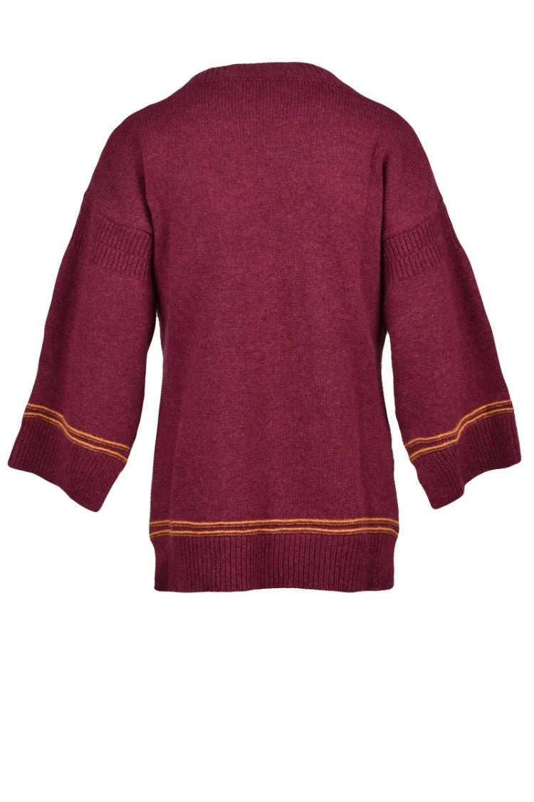 Marni Virgin Wool Crewneck Sweater - Red