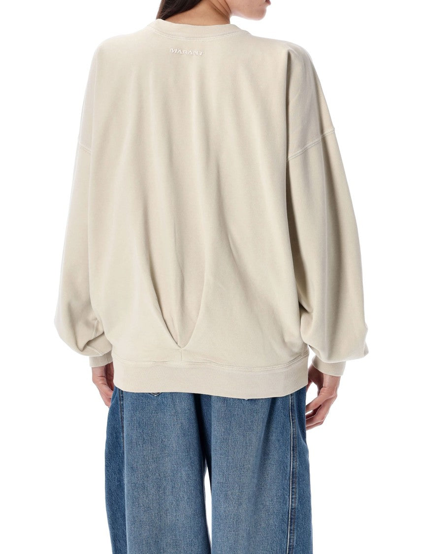 Isabel Marant Étoile Sauria Relaxed Crew Neck Sweatshirt