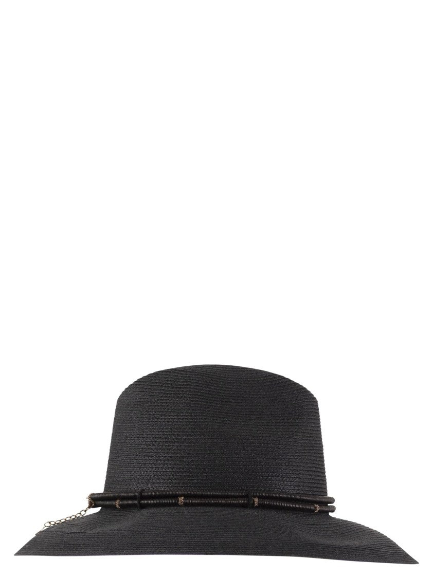 Brunello Cucinelli Fedora Made Of Hemp And Techno Cotton
