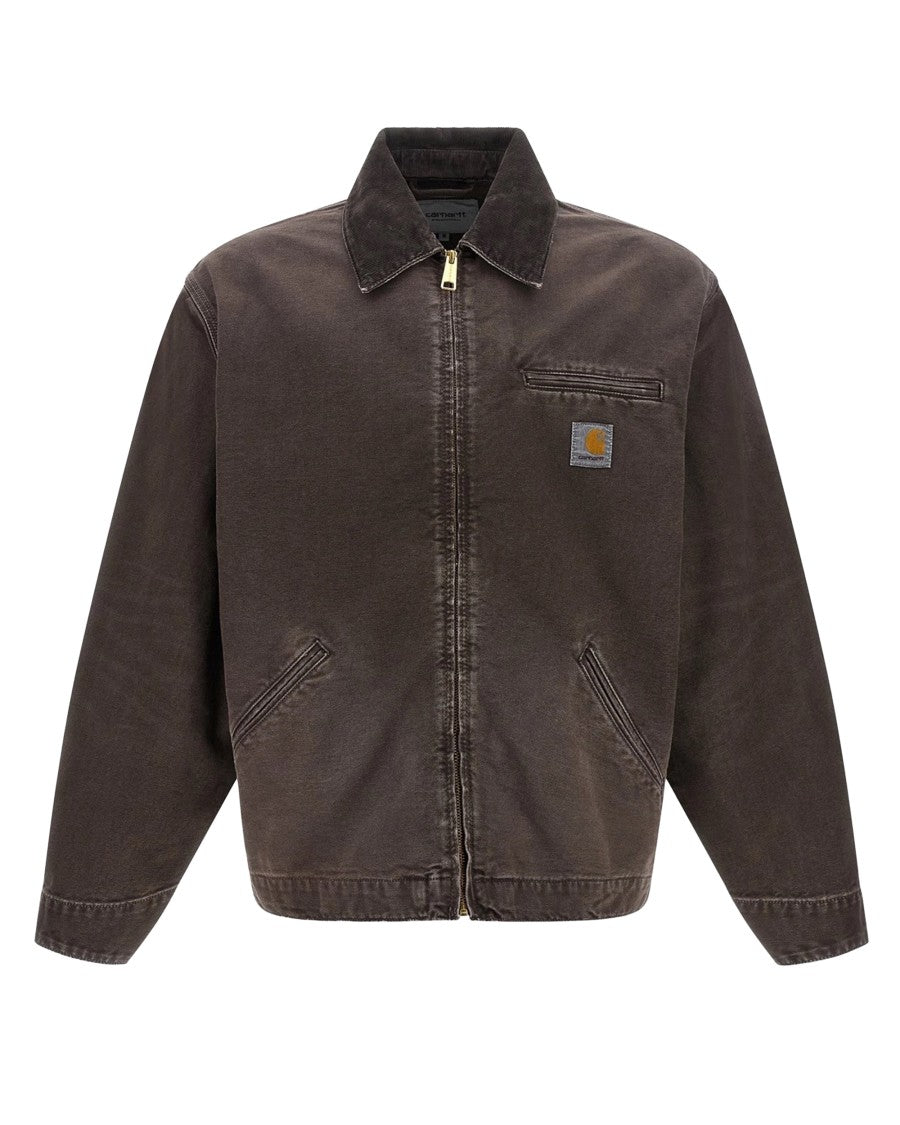 Carhartt Wip Tobacco Og Detroit Velvet Collar Jacket