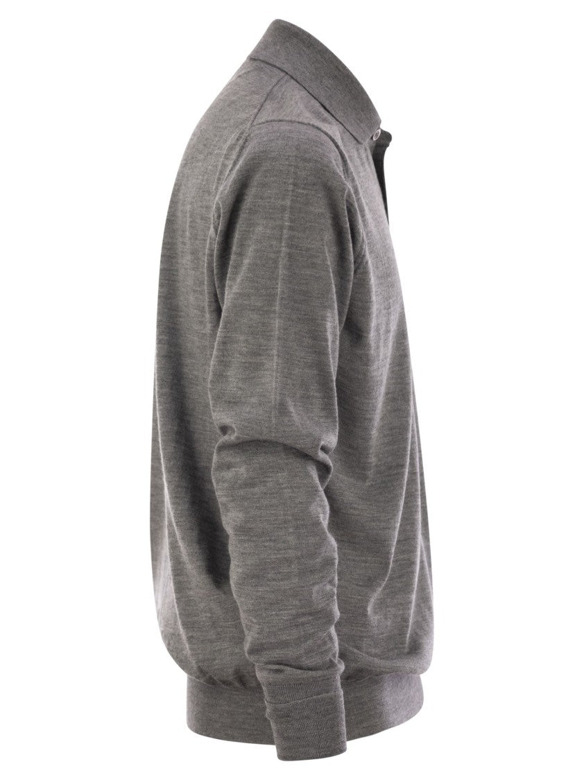 Pt Torino Wool Polo Shirt