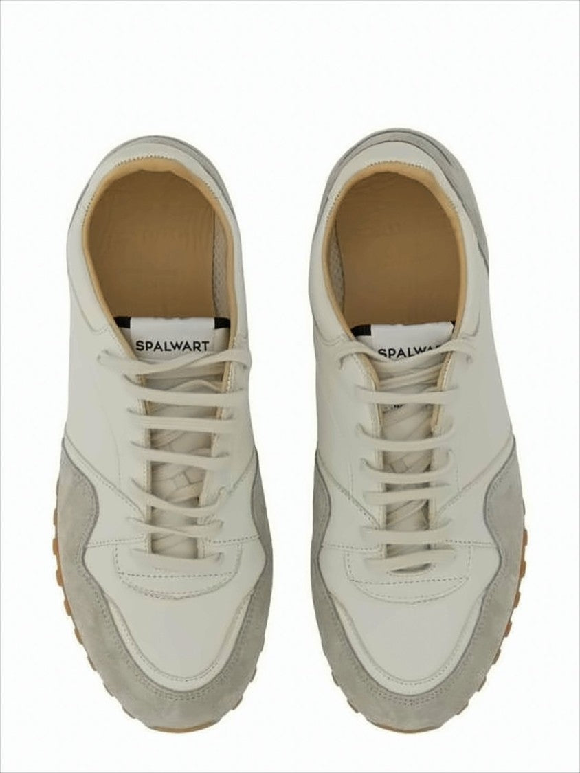 Spalwart Low-Top Sneakers With Leather And Suede Detailing
