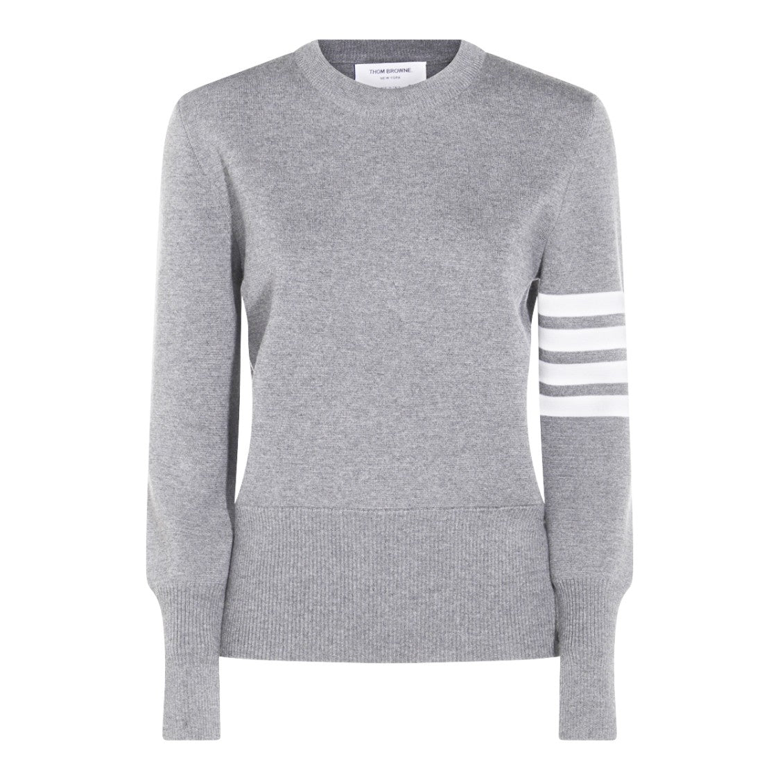 Thom Browne Dark Grey Wool Knitwear