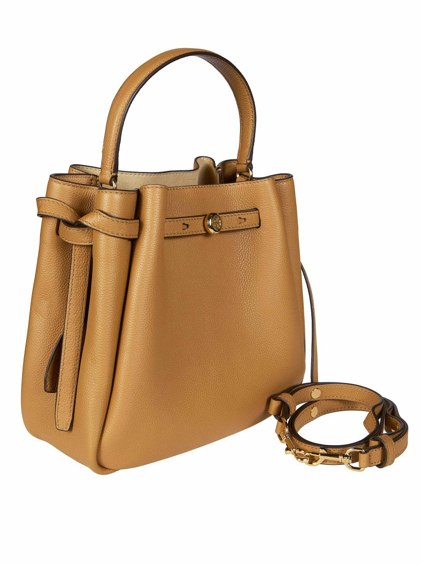 Tory Burch Romy Structured Textured Bucket Bag