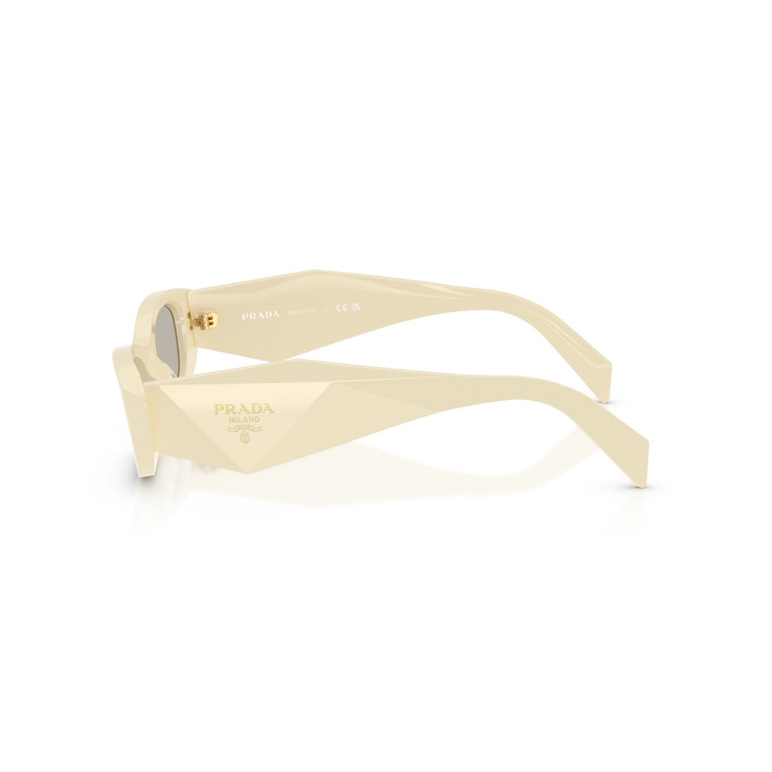 Prada 0Pr B16s Angular Cat-Eye Sunglasses