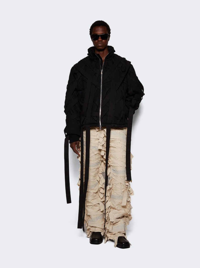 Who Decides War Engulfed Denim Jeans Cream