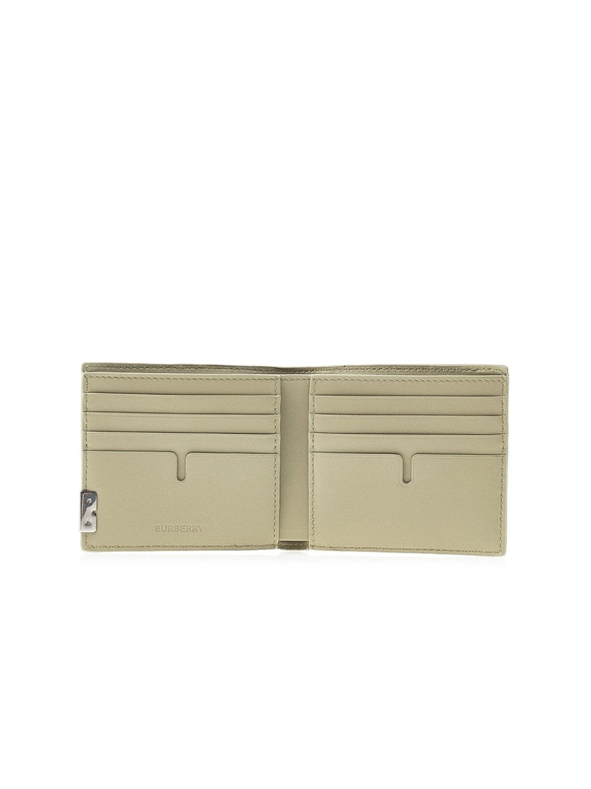 Burberry Logo Plaque Bifold Wallet