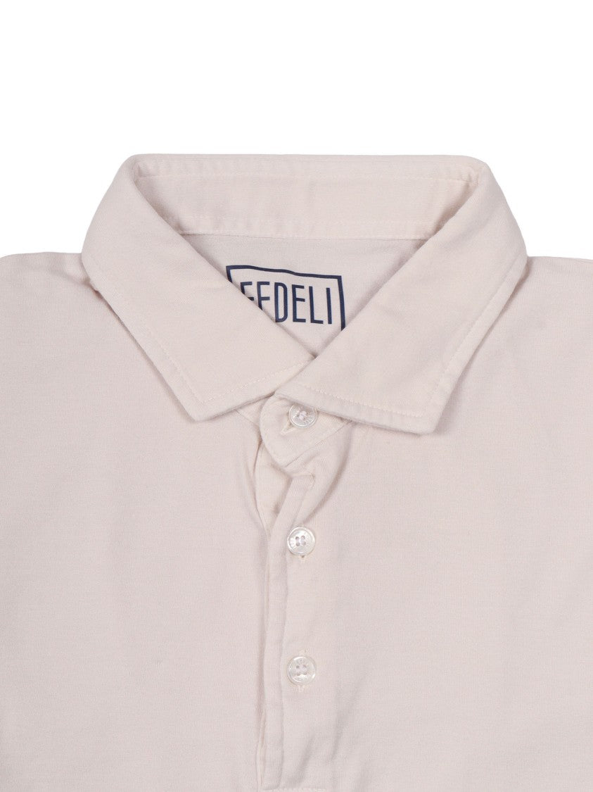 Fedeli Short Sleeve Knitted Polo Shirt