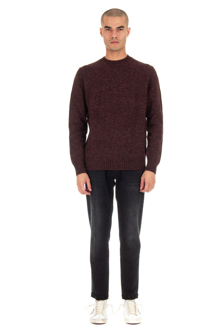Ballantyne Shetland Wool Crewneck Sweater