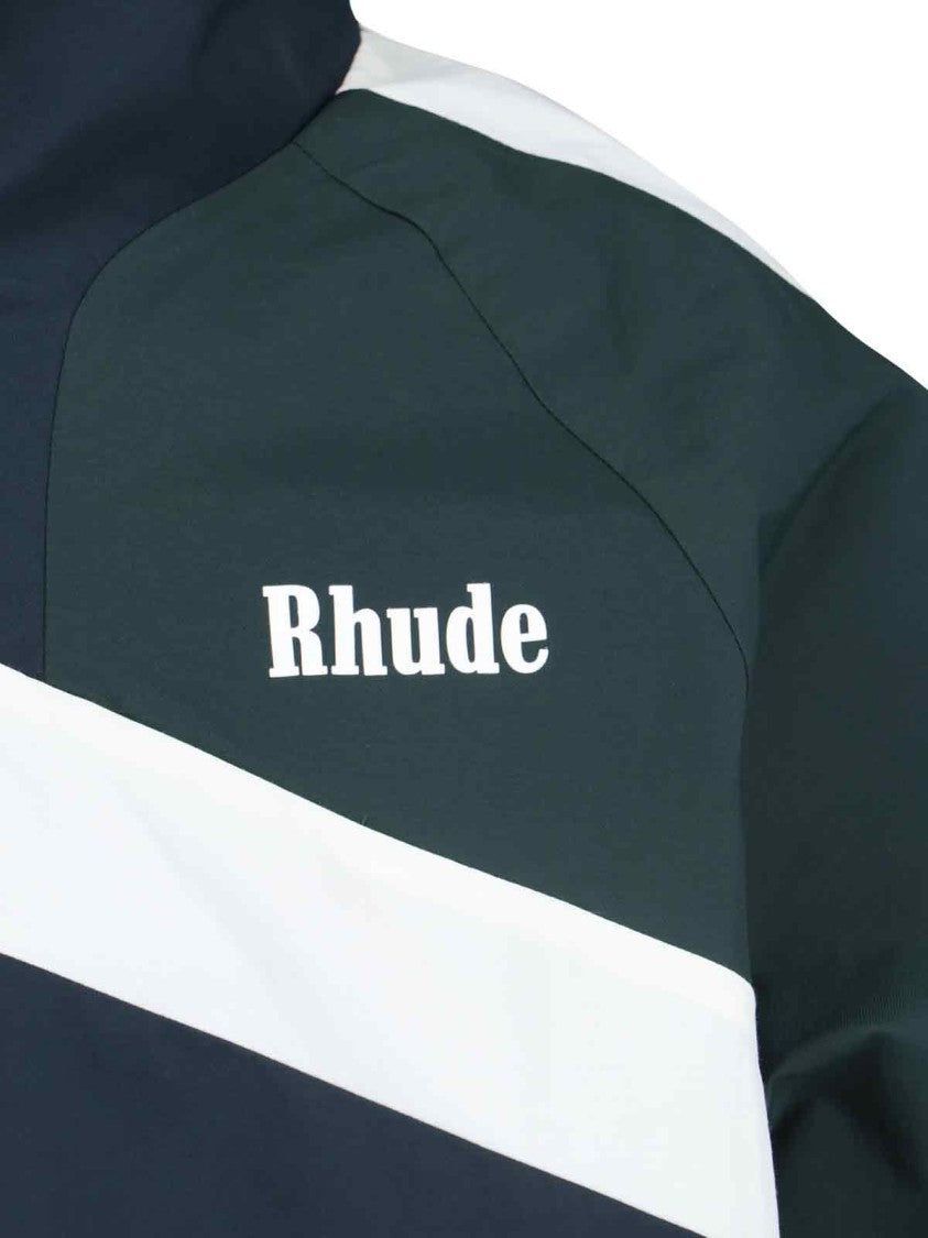 Rhude Motorsport Track Technical Jacket In Green