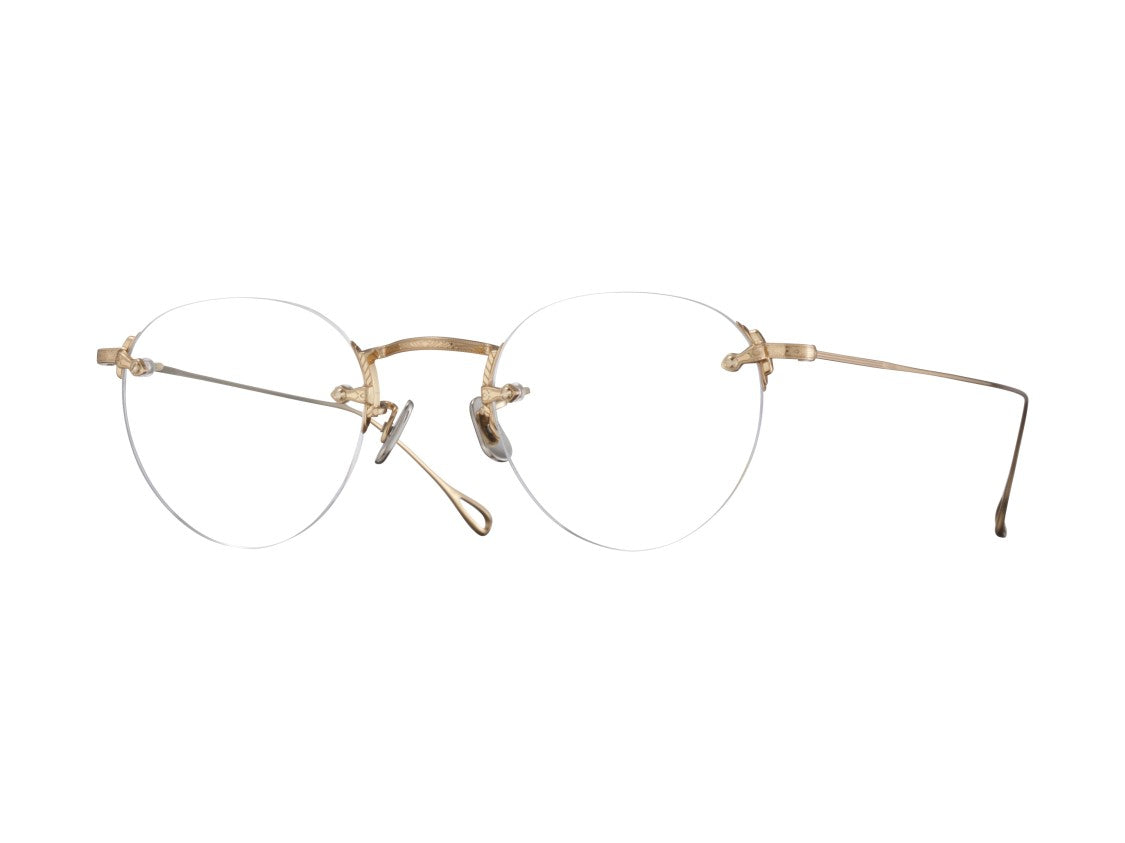 Eyevan 140 Metallic Detail Rimless Sunglasses