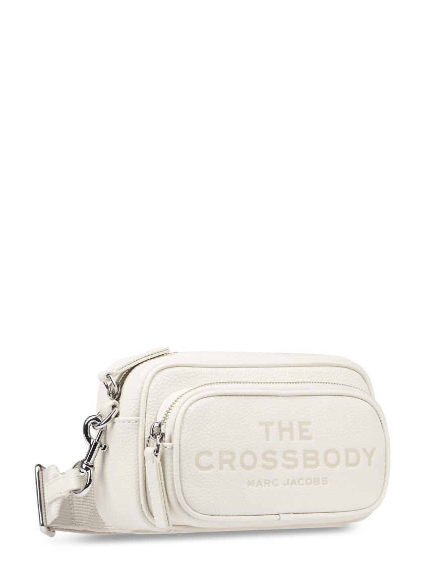 Marc Jacobs Textured Leather Crossbody Bag With Adjustable Strap