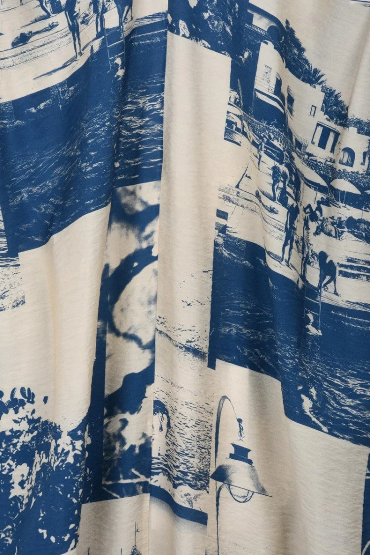 Alysi Long Dress - Indigo