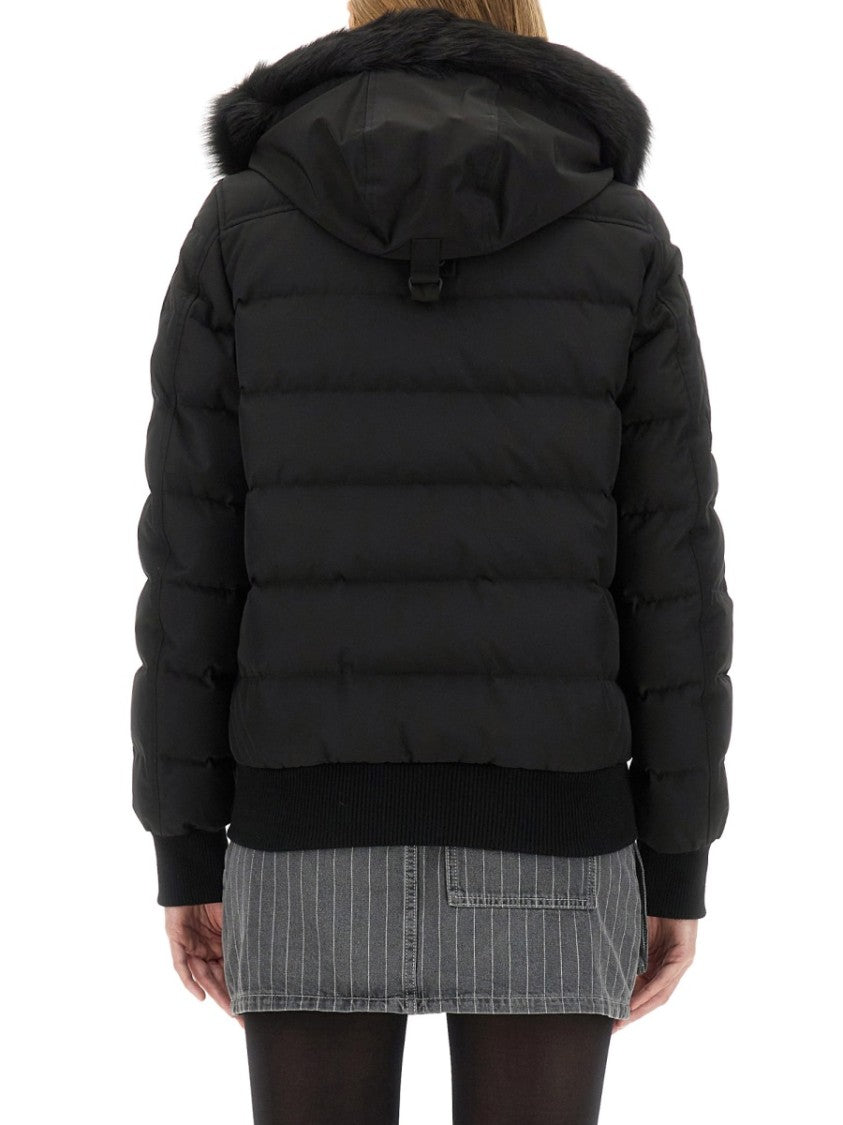 Moose Knuckles Quilted Fitted Jacket