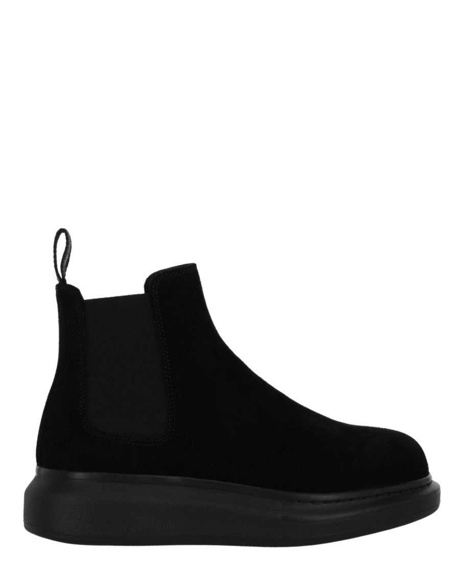 Alexander Mcqueen Leather Chelsea Boot