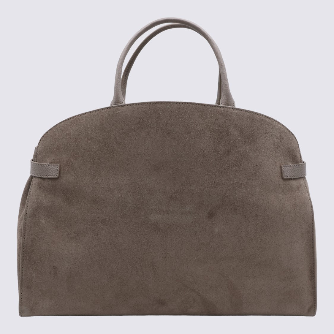 Coccinelle Structured Suede Handbag With Detachable Strap