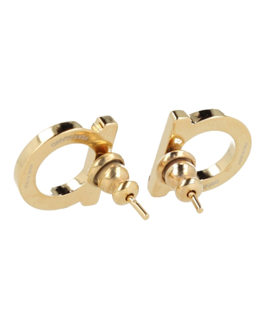 Ferragamo Crystal-Embellished Bijoux Earrings With Gold-Tone Hardware